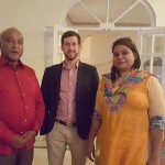 Meeting with James Allman-Gulino from U.S. Embassy at his resident