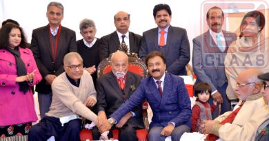 Memorable Christmas Lunch with distinguished guests