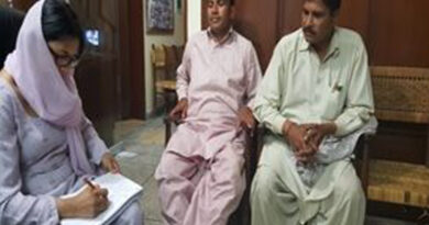 Tension rose at Chak (Village) No. 44 (village) District Mandi Bahauddin